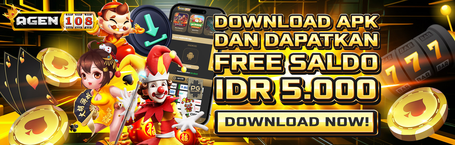 DOWNLOAD APK FREE SALDO IDR 5.000