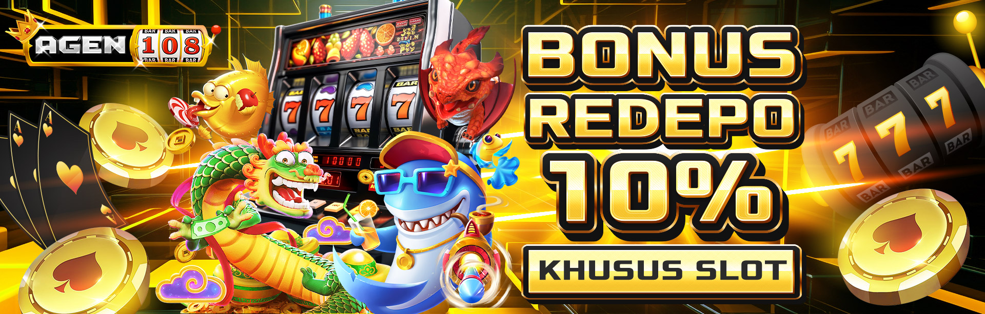 BONUS REDEPO 10% KHUSUS SLOT