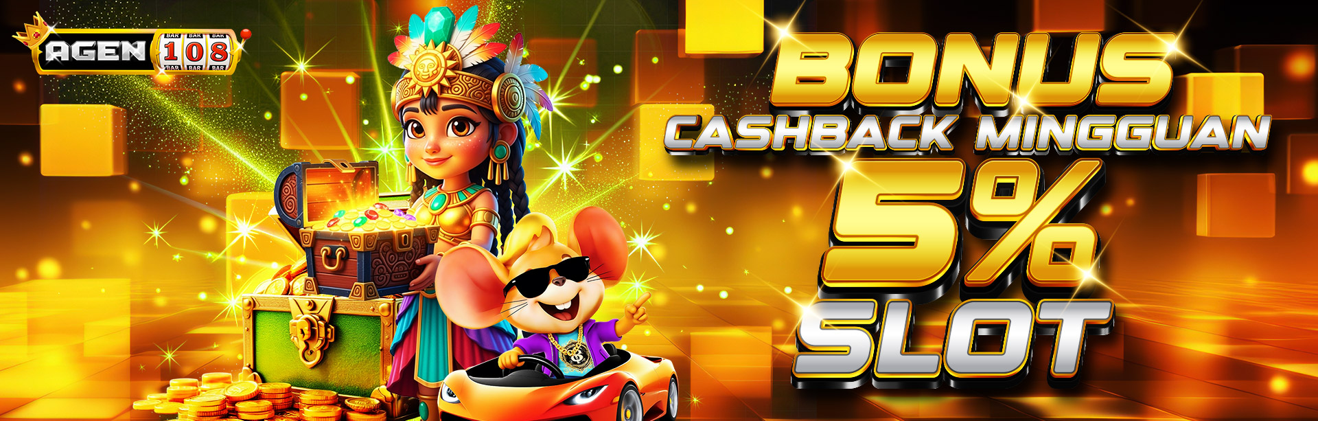 BONUS CASHBACK 5% SLOT