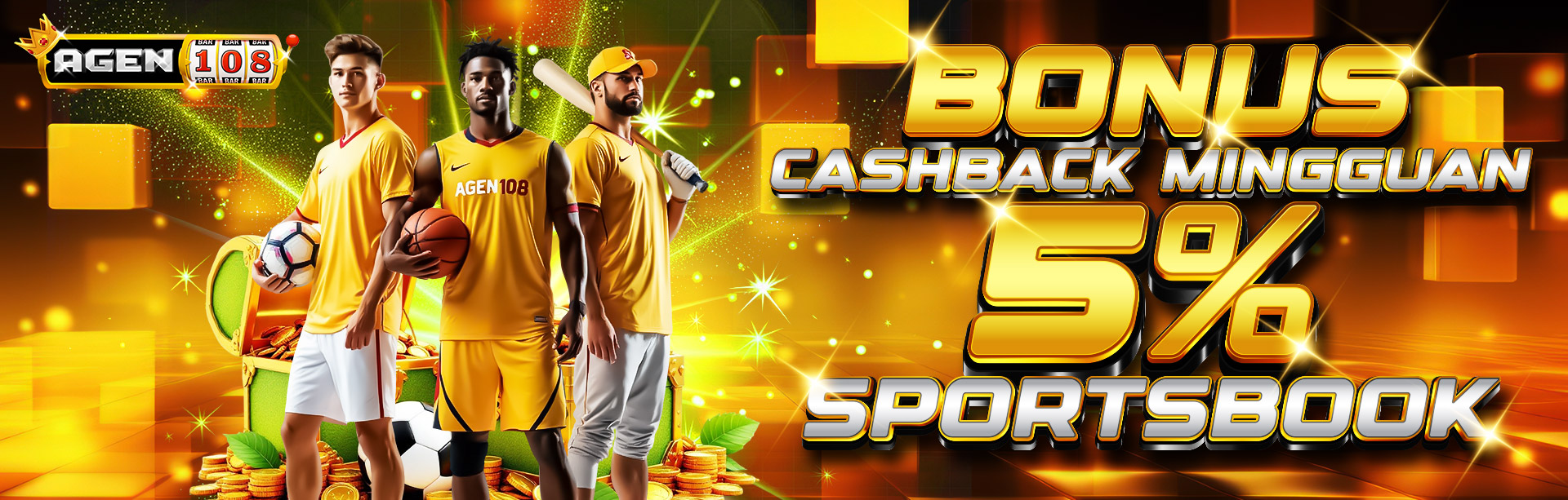 BONUS CASHBACK 5% SPORT