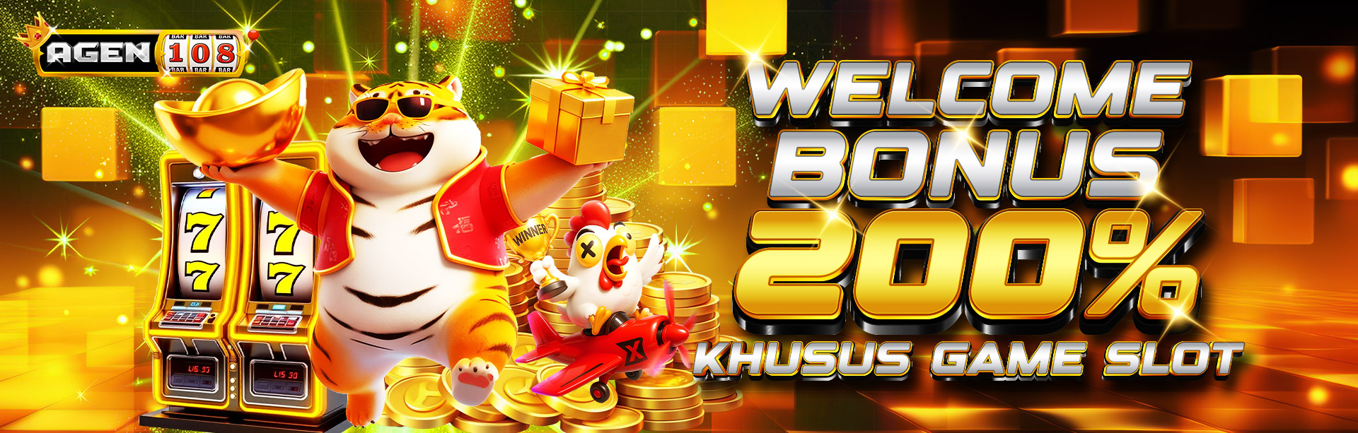 BONUS NEW MEMBER SLOT 200%