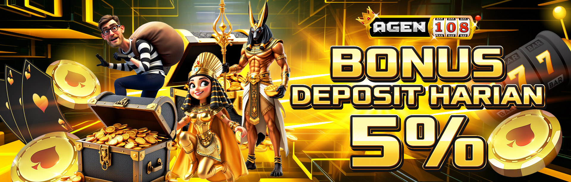 BONUS DEPOSIT HARIAN 5%