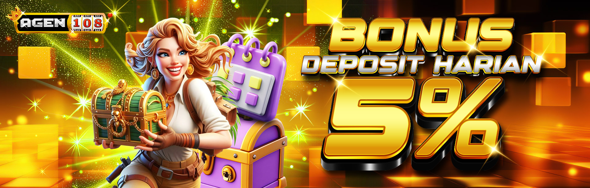 BONUS DEPOSIT HARIAN 5%