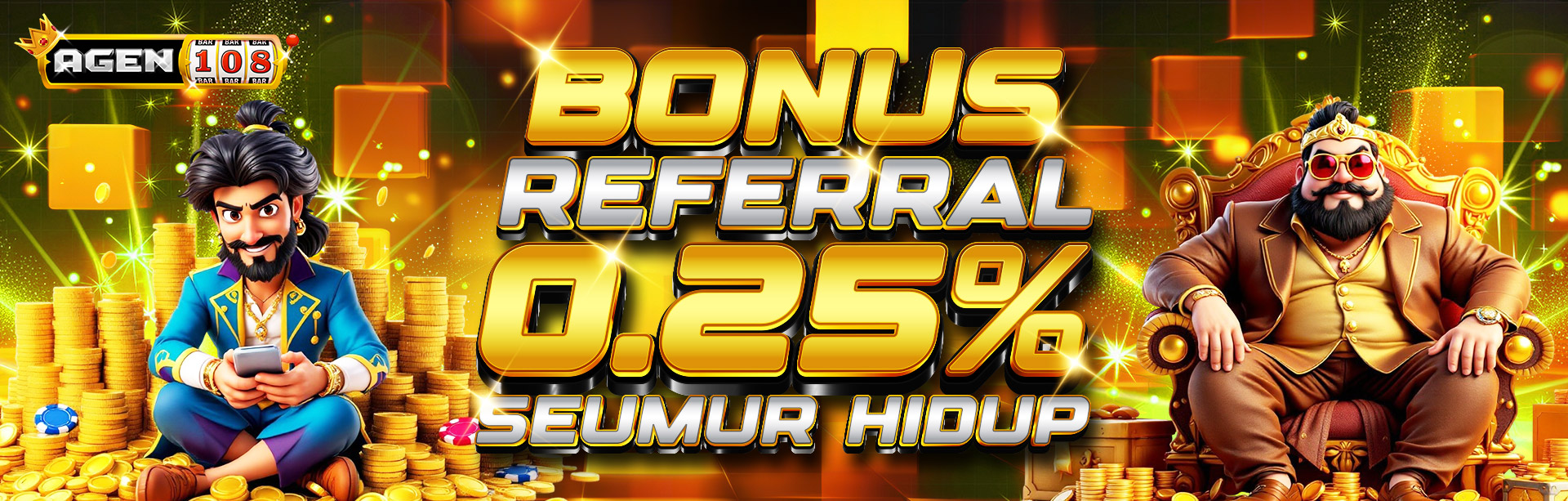 BONUS REFERRAL TURNOVER 0.25%