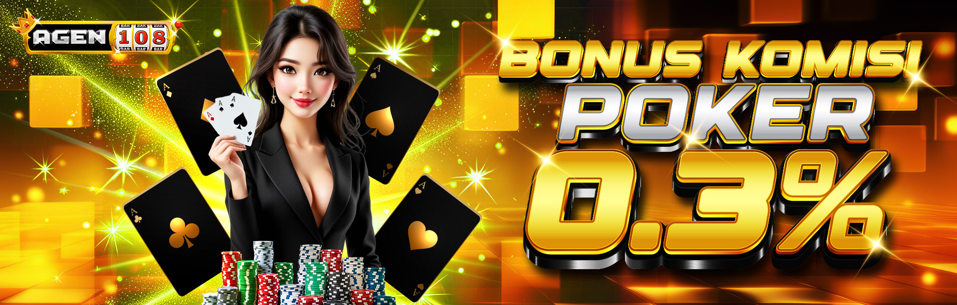 BONUS KOMISI POKER 0.3%