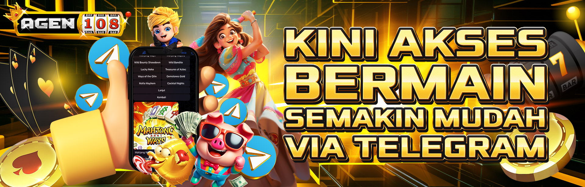 CARA MUDAH BERMAIN MELALUI TELEGRAM