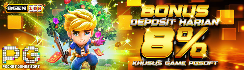 BONUS DEPOSIT HARIAN 8% PGSOFT