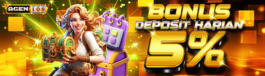 BONUS DEPOSIT HARIAN 5%
